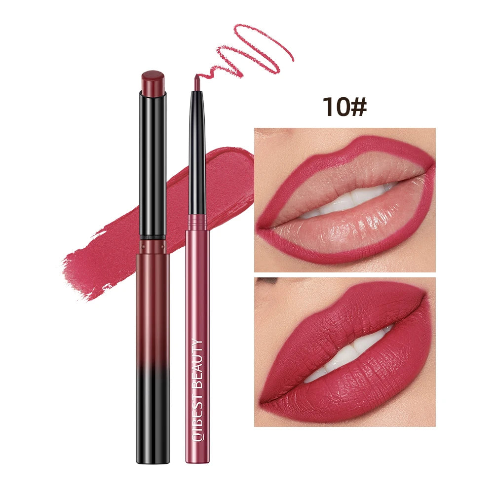 Ima Beauty – Lèvres Sexy : Rouge & Contour Mat