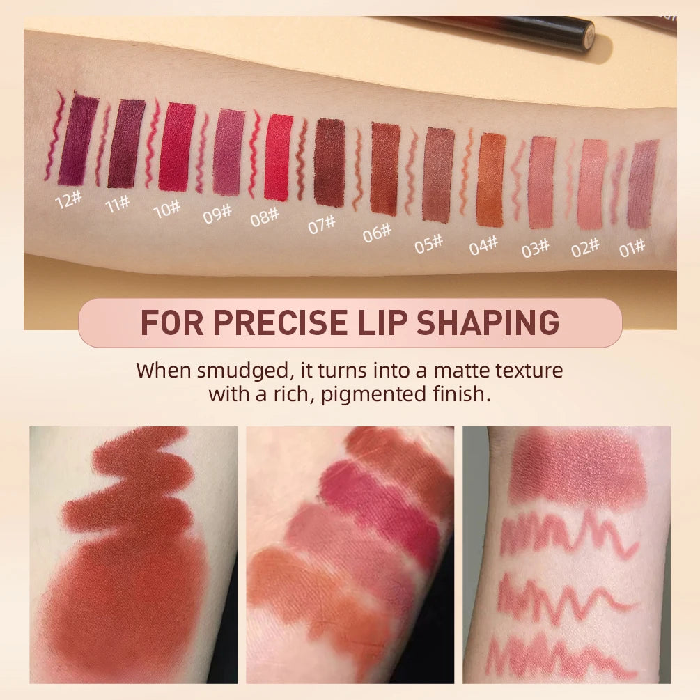 Ima Beauty – Lèvres Sexy : Rouge & Contour Mat