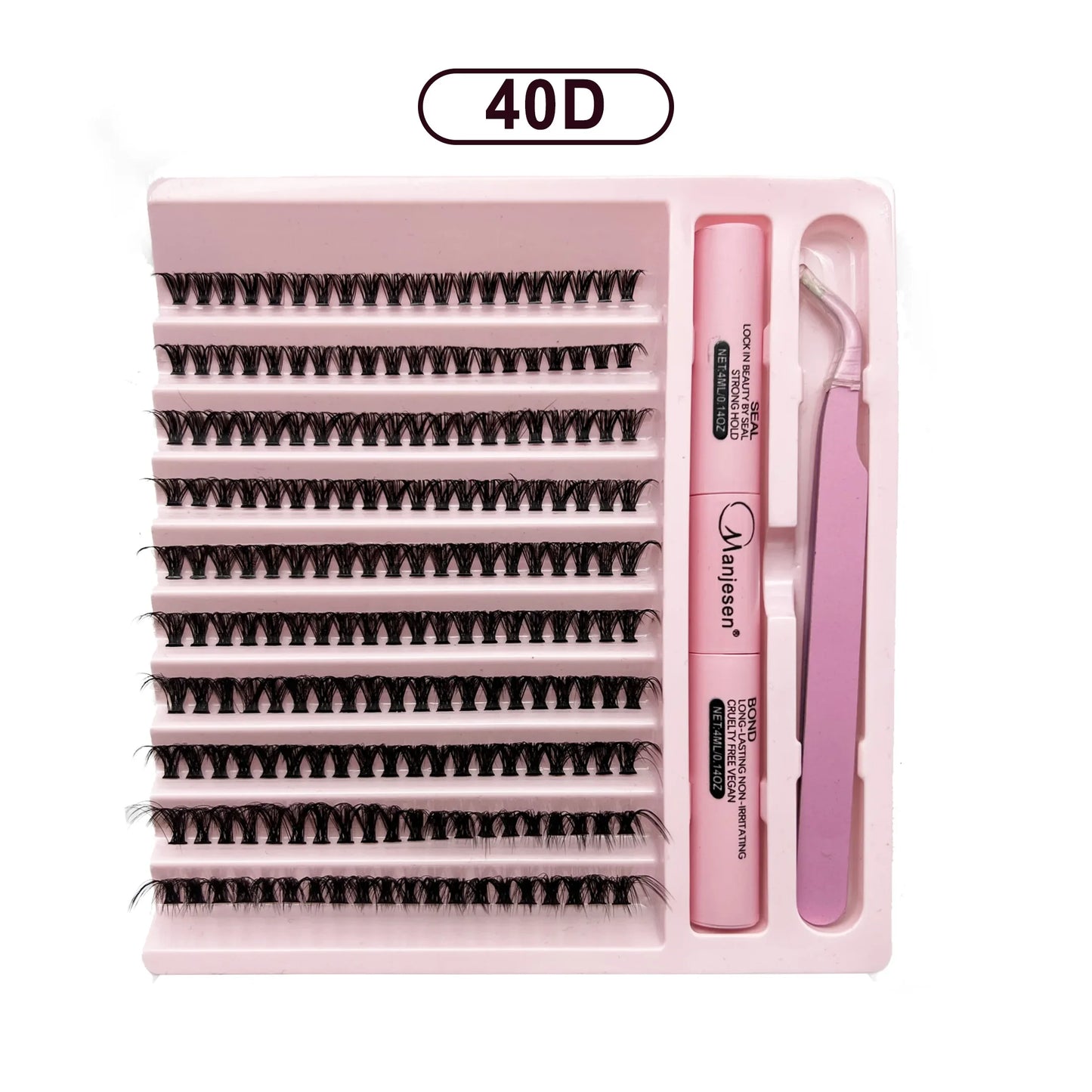 Ima Beauty – Kit Extensions de Cils DIY 200 pcs Bond & seal