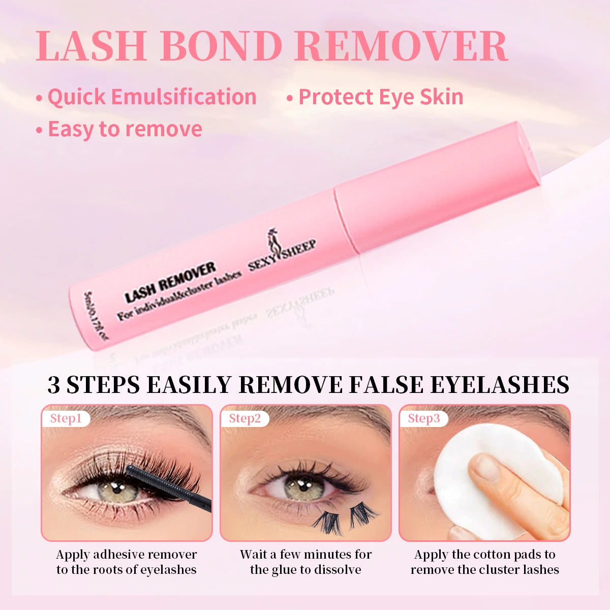 Ima Beauty – Lash Cluster Glue 10ml 2 en 1 Bond & Seal