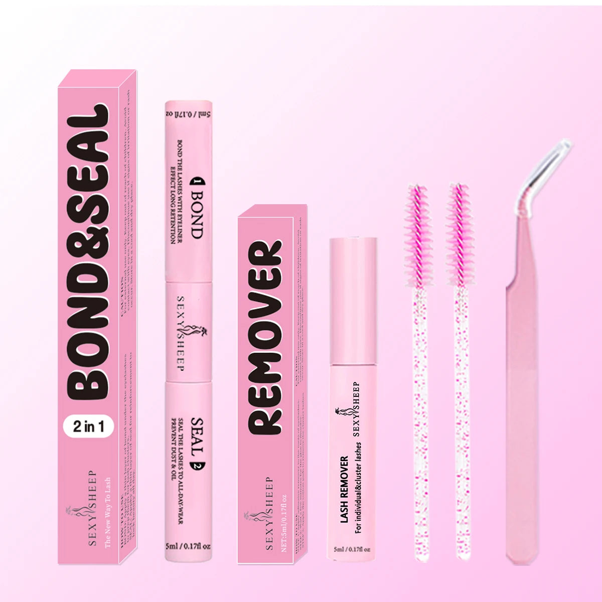 Ima Beauty – Lash Cluster Glue 10ml 2 en 1 Bond & Seal