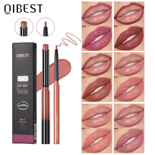 Ima Beauty – Lèvres Sexy : Rouge & Contour Mat