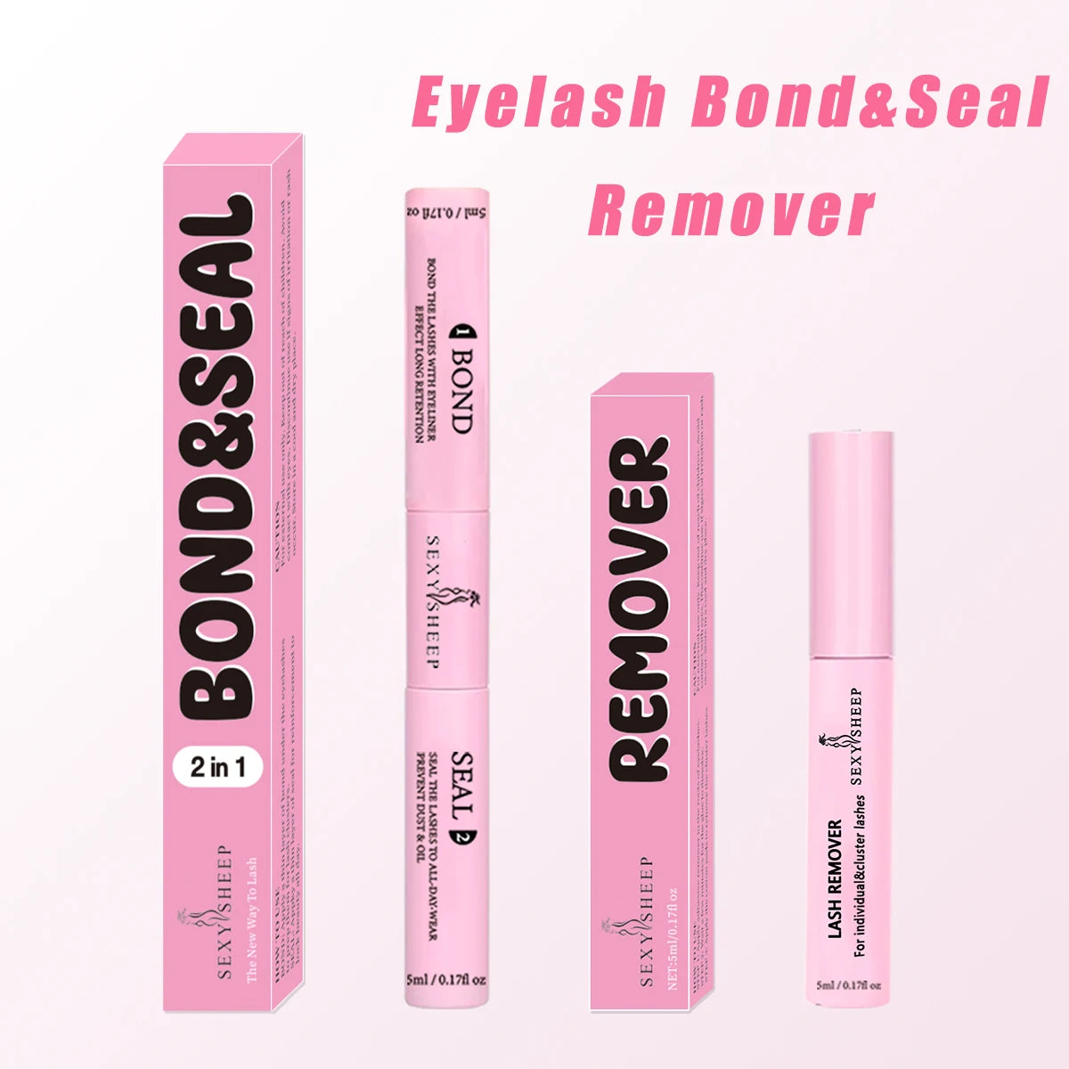 Ima Beauty – Lash Cluster Glue 10ml 2 en 1 Bond & Seal