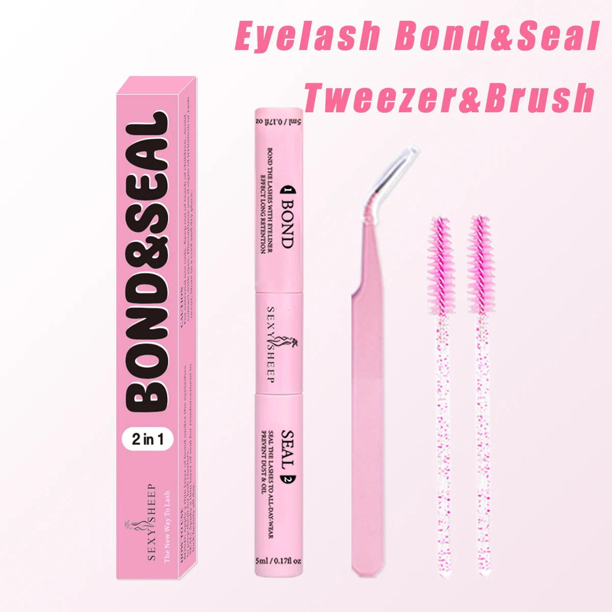 Ima Beauty – Lash Cluster Glue 10ml 2 en 1 Bond & Seal