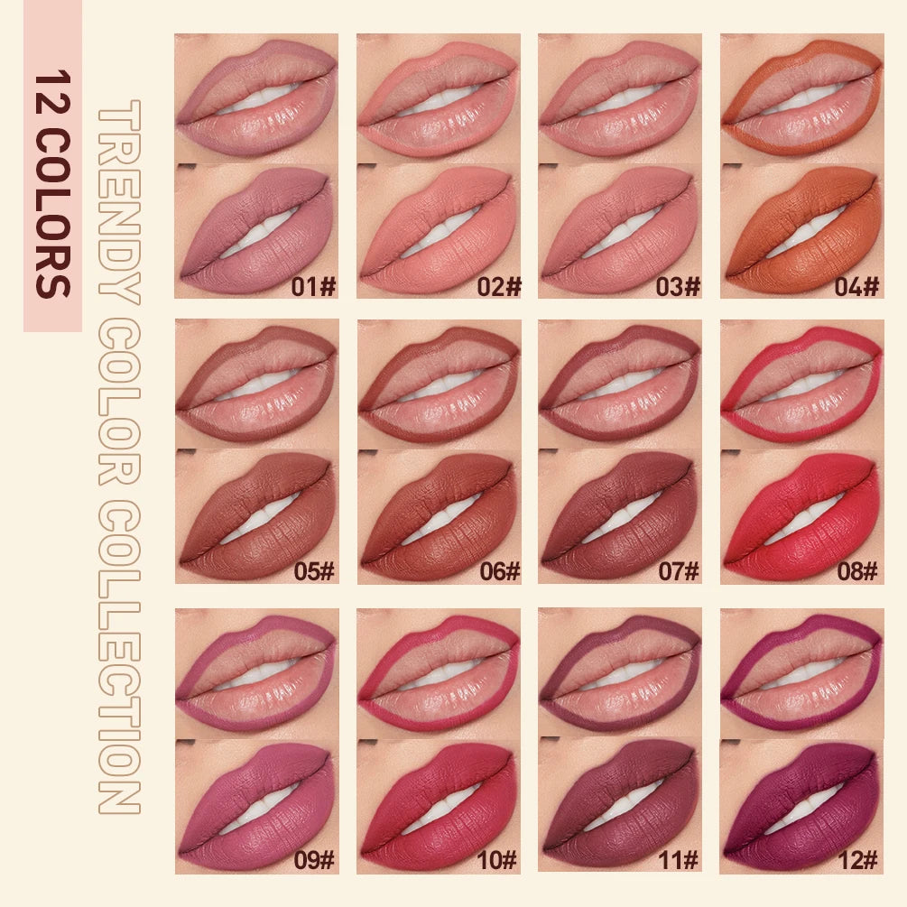 Ima Beauty – Lèvres Sexy : Rouge & Contour Mat