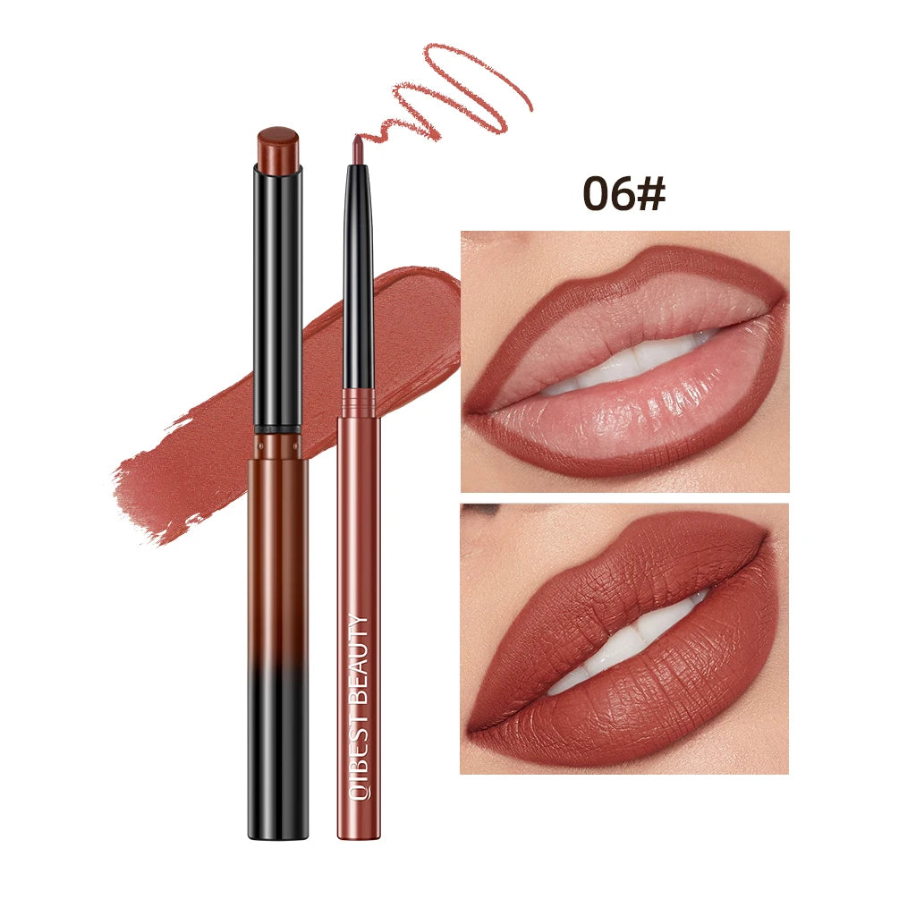 Ima Beauty – Lèvres Sexy : Rouge & Contour Mat